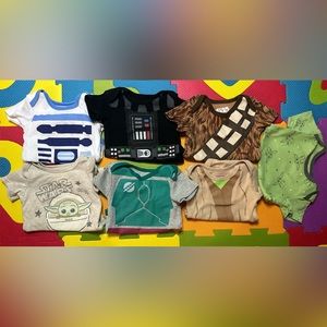 Star Wars One Piece Baby Clothes